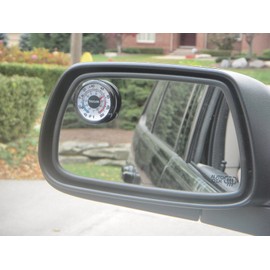 Outside Mirror Thermometer Gauge Deg F and C Scale fits SUV Truck Car RV Boat