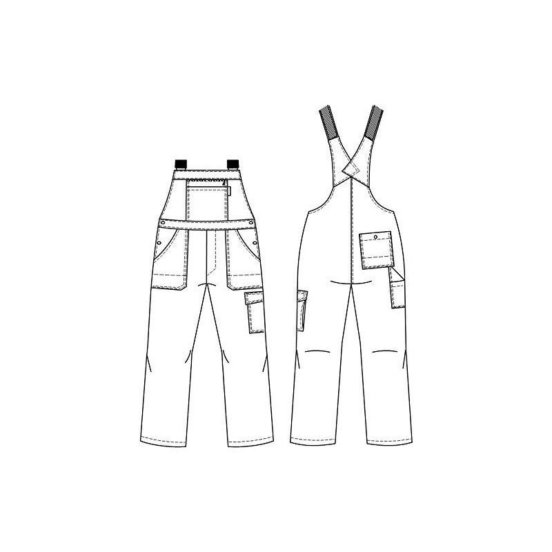 Basic dungarees