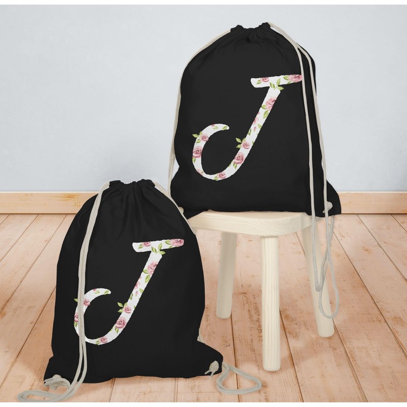 Shirtracer - Gym Bag Backpack - Gift with Initials -