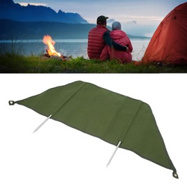 FILFEEL Camping Grills Windscreen, Portable Outdoor Stove Wind Protection Canvas Camping Fire Wind Protection for Picnic Cooking BBQ