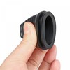 sourcing map Rubber Grommet Mount Hole 30 mm Conical for