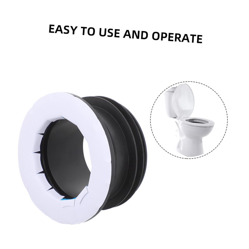 Tofficu 1Pc Thick Toilet Seal Ring Seal Gasket Flange Ring