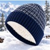 Unisex Winter Knit Beanie for Men & Women – Warm