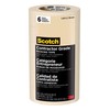 Scotch Contractor Grade Masking Tape, 1.41 inches by 60.1 yards
