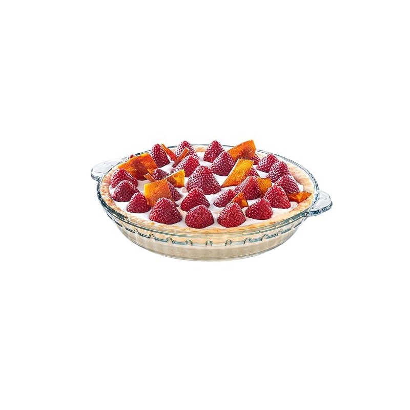EUROSTAR GB9RND 9 Inch Round Glass Pie Plate