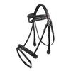 John Whitaker Lynton Rubber Dimple Grip Reins Full Size Havana