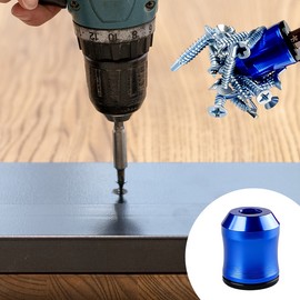 Magnetic Screwdriver Bit Ring for Drill Bits, Strong Magnetizer Sleeve Reduces Screw Drops, Precision Fastener Tool for DIY Repair & Home Maintenance