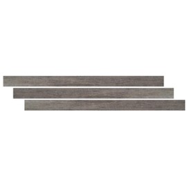 MSI 2.75 in. x 94 in. x 0.75 in. Luxury Vinyl Flooring Flush Stair Nose Molding Trims, Waterproof Flush Stair Nose Molding Floor Trim, Use with Hampstead Collection, 7.9 Linear Feet, Boardwalk Gray,