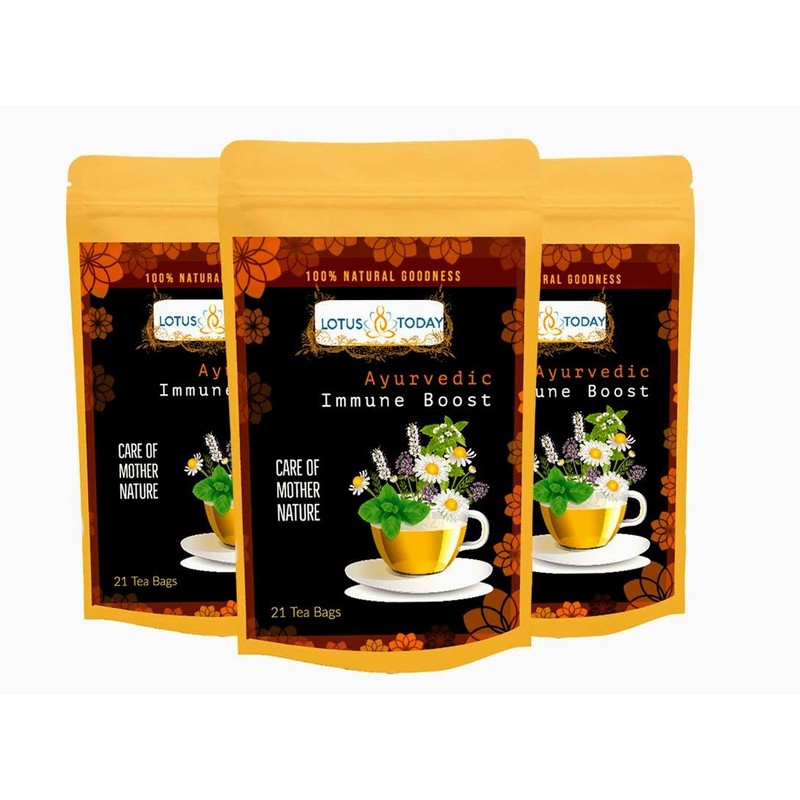 Immune System support Tea, Herbal tea with 18 Herbs and