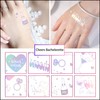 Cheers Temporary Tattoos, Good Vibes Only Favors, Smiley, Rainbow Arts
