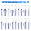 36 PCS Upgraded Pin Extractor Tool, Terminal Removal Tool Kit,