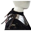 Queen Armour Medieval Gorget Neck Protection Armor 18 Gauge Silver