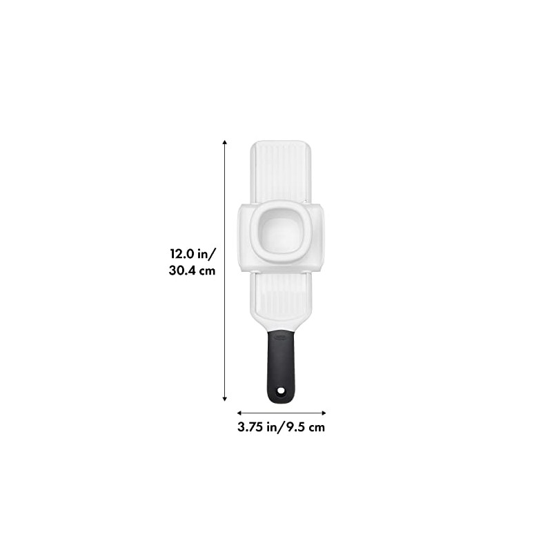 OXO Good Grips - Mandolina, Rebanador de ajo, Blanco