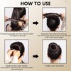 2 Pcs Magic Hair Bun Maker,Easy Donut Bun Maker for