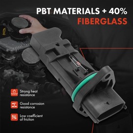 A-Premium Mass Air Flow Sensor Meter Compatible with Hyundai Sonata 1999-2002, Santa Fe 2001 & Kia Optima 2001-2002, 2.4L