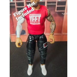 Mattel Elite WWE Jey Uso "YEET" custom shirt