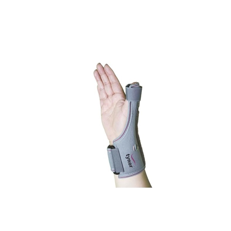 TYNOR Inmovilizador de Pulgar- Gris- Modelo F06 (UNITALLA, ORTOPEDICO)