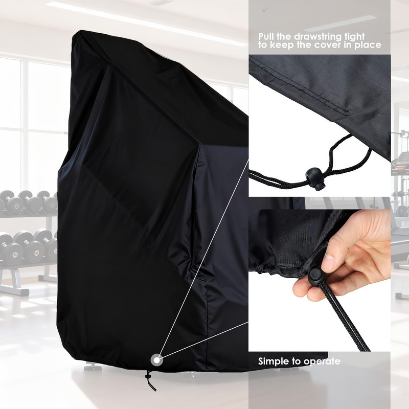 COOSOO Stair Stepper Machine Cover Waterproof Oxford Fabric Commercial Grade