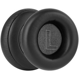 Geekria QuicFit Replacement Ear Pads for Bang & Olufsen Beoplay H9, H7 (Not Compatible with H9 3rd Gen, h9i) Headphones Ear Cushions, Repair Parts (Black)