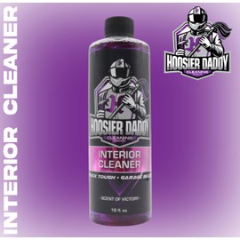 Hoosier Daddy 16oz Car Interior Cleaner - lifts dirt, Stains, & Odors from Upholstery, Carpets, & Dashboards Safe for all surfaces, Leaves Vehicle Fresh & Spotless(10-Pack)