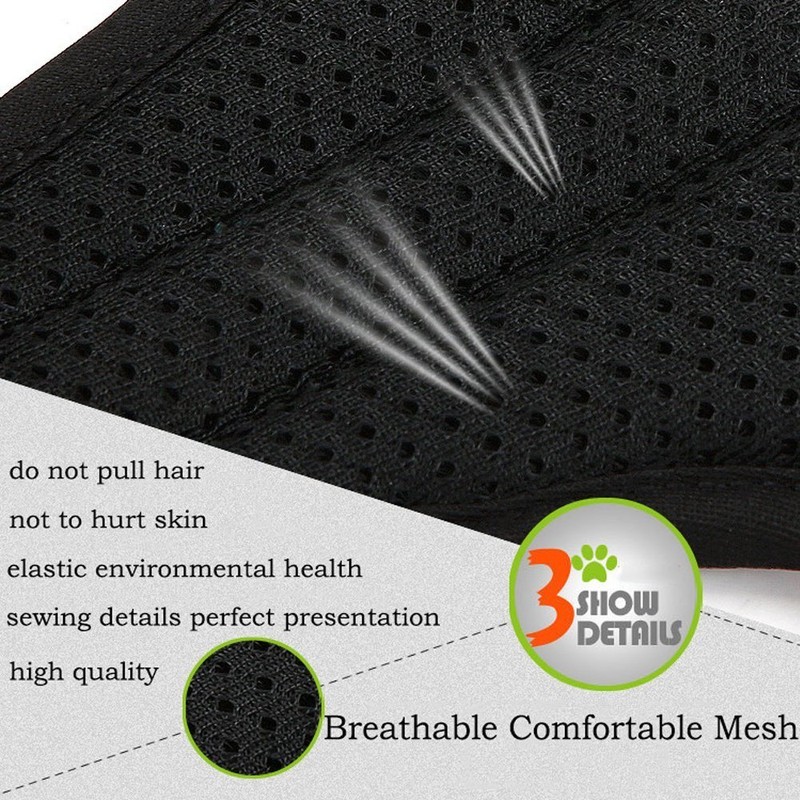 OLizee Reflective Nylon No-Pull Dog Harness and Training Leash Set