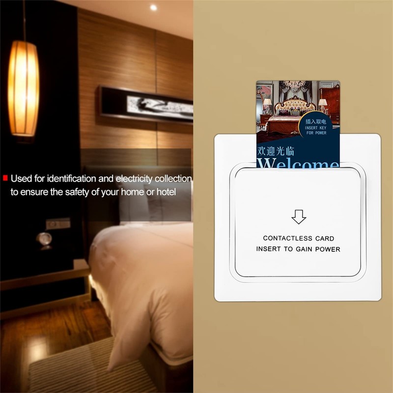 EVTSCAN Power Key Card Sensor Current Detection Switch Panel for