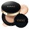Vinne Essence Radiance Cushion Foundation 15g SPF50+ PA++++, No. 23 Natural Beige, 1 piece / 빈느 에센스 광채 쿠션 파운데이션 15g SPF50+ PA++++, 23호내추럴베이지, 1개