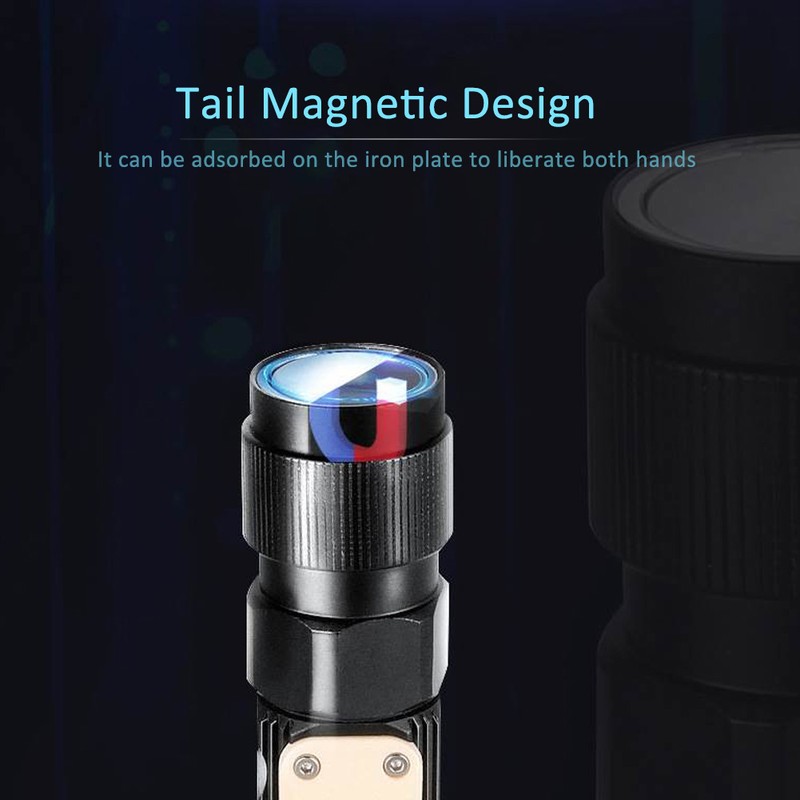 Multi function Strong Magnet Work Light Waterproof USB Charging LED