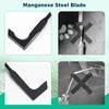 Lilyvane Crack Weeder, Manual Crevice Weeding Tool Weed Puller for