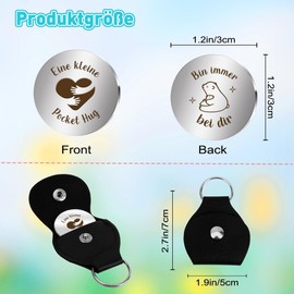 Lucky Charm, Good Luck Charm Exam, Encouragement Gifts, Courage Gift, Get Well Gifts, A Small Hug Lucky Charm Lucky Charm Lucky Coin Birthday Gift Farewell Gift Colleagues