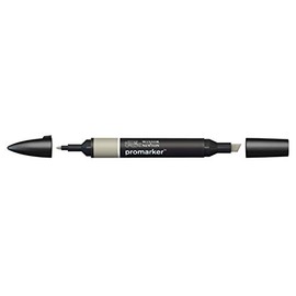 Winsor & Newton Promarker Marcador, Gris (Warm Grey 4 - 131), 1 Unidad