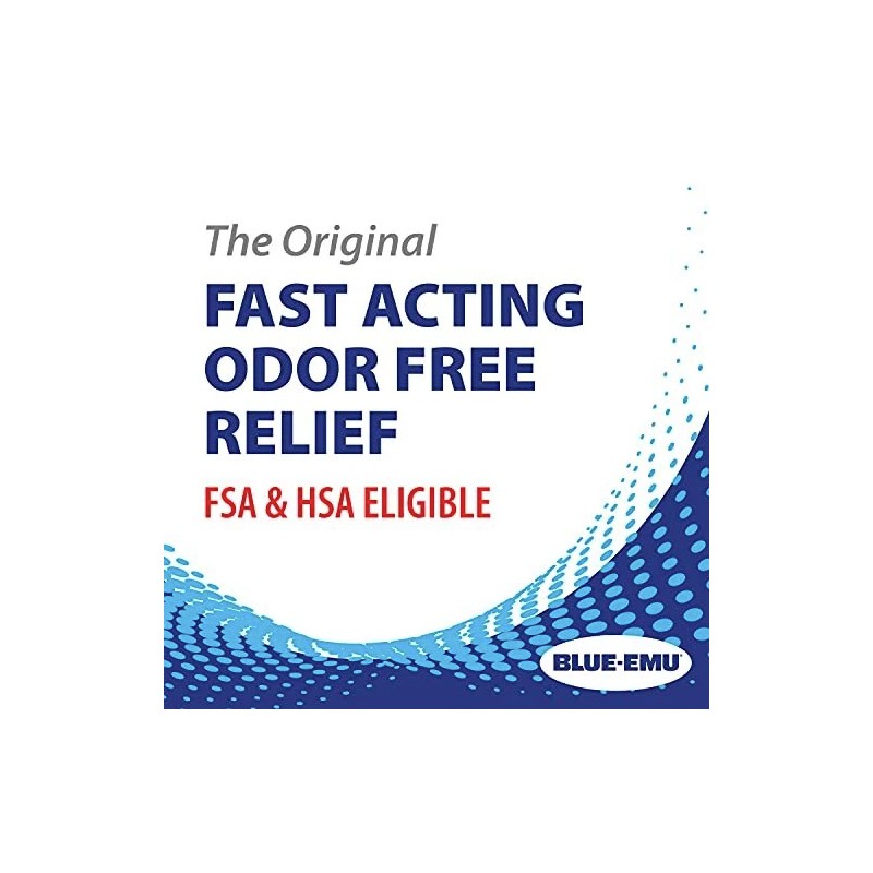 Blue Emu Original Super Strength Cream 4oz Odor Free Joint