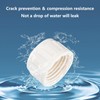 Qrity 2 Pack Pipe Fitting Cap, 32mm (1") White Female