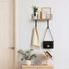 THYGIFTREE Ironing Board Holder Wall Mount, Metal Ironing Board Hanger