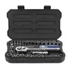 WORKPRO 39-Piece Drive Socket Set 1/4'' & 3/8'', CR-V Metric
