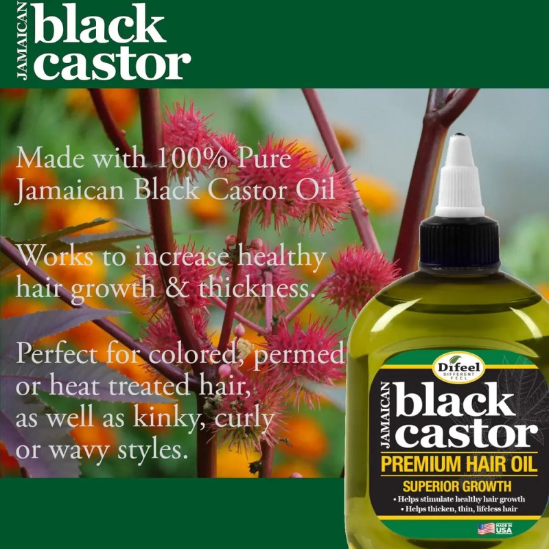 Aceite Capilar Difeel Superior Growth Jamaican Black Castor