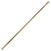 Westbrass D120-01 3/8" x 20" Bullnose Faucet Riser Supply Line,