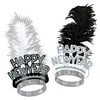 Beistle 50-Pack Decorative Chicago Swing Tiaras for Parties