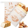 Beeswax Bread Bags for Sourdough(2 Pack), Bread Bags for HomemadeBread,
