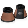Equinate Furlyn Bell Boots with Synthetic Lambskin, M, Brown, Robust