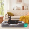 Bedfolks Orthopedic Dog Bed, Waterproof Dog Sofa Bed for Extra