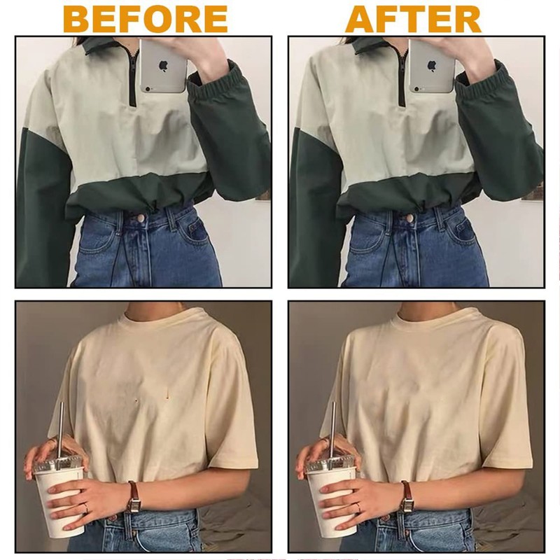 4Pairs Silicone Shoulder Pads Soft Breathable Invisible Removable Prevent Slip