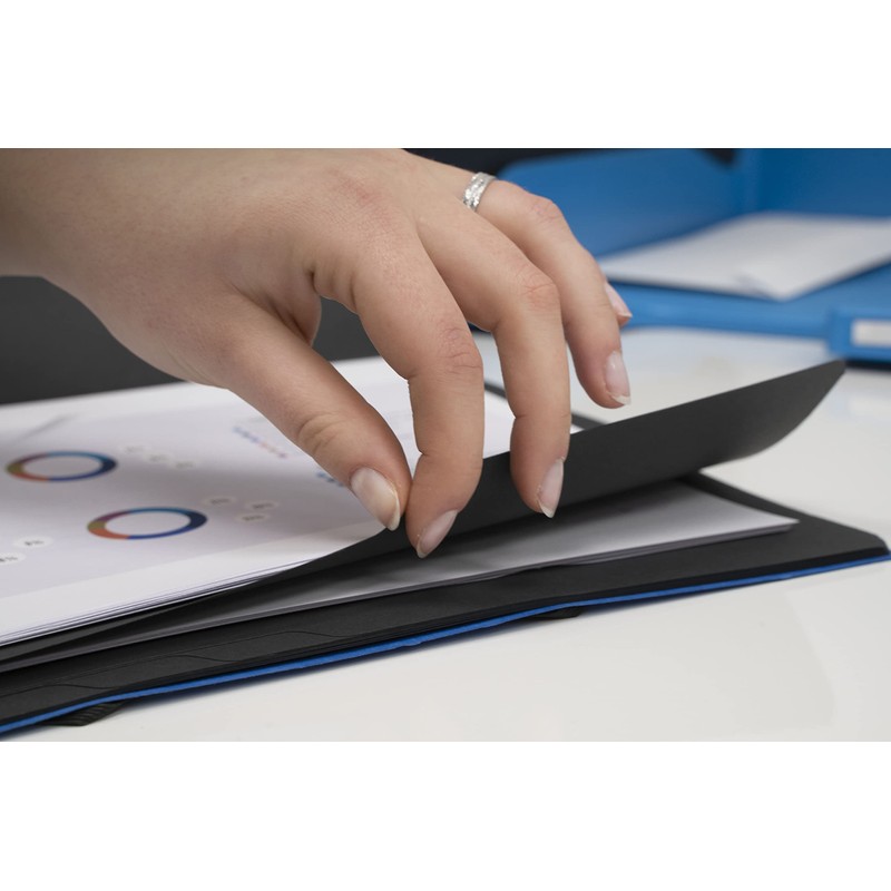 Exacompta 541203E premium folder stapled. Made from extra strong Colorspan