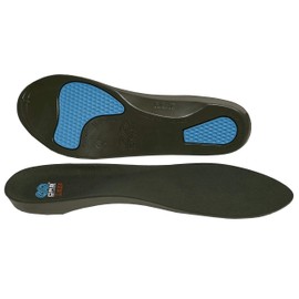 Luxe PU Foam Orthotic Shoe Insole Plantar Fasciitis Relief Arch Support Ultimate Foot Cushion Insert Heel Pain Relief 3-4.5 (X-Small)