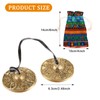 Boao Tibetan Tingsha Cymbals Meditation Chime Bells with Tibetan Drawstring