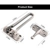 SAISN Door Latch Guard Lock, Front Door Swing Bar Lock