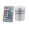 3W RGB LED Wall Light Lamp Spiral Hole Luminous Lighting