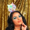 GENBREE Light Up Animal Headband Glowing Cat Hair Band Led