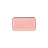 TATSU-CRAFT ST Caster Tray, SS Checker, Pink, Dishwasher-Safe, Bon Tray,
