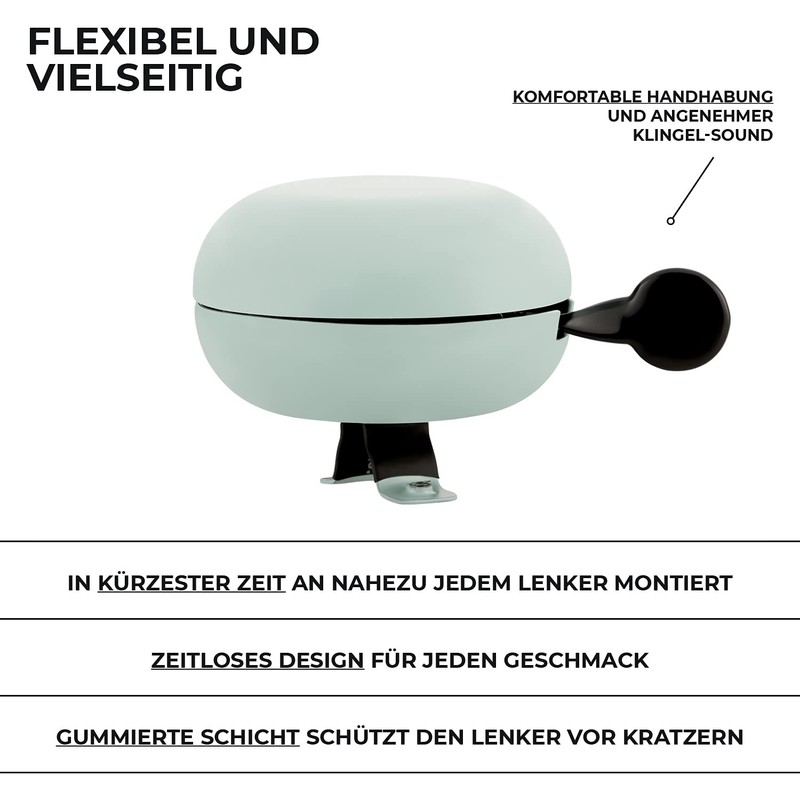 Urban Zweirad bicycle bell, Big Mama (large), bell for Dutch